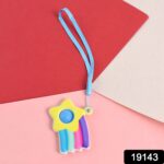 Stress Relief Silicone Push Fidget Toy Keychain for Kids (1 Pc) - Image 2