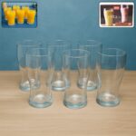 Apex Vista Unbreakable Pitcher Glass Set – 350 ML (Approx) | 6-Piece