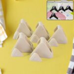 Multi-Functional Plastic Triangle Hanger Connector Hooks 5 Pcs Set