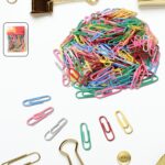 Multicolor-Coated Paper Clips Approx (250Pc Set)