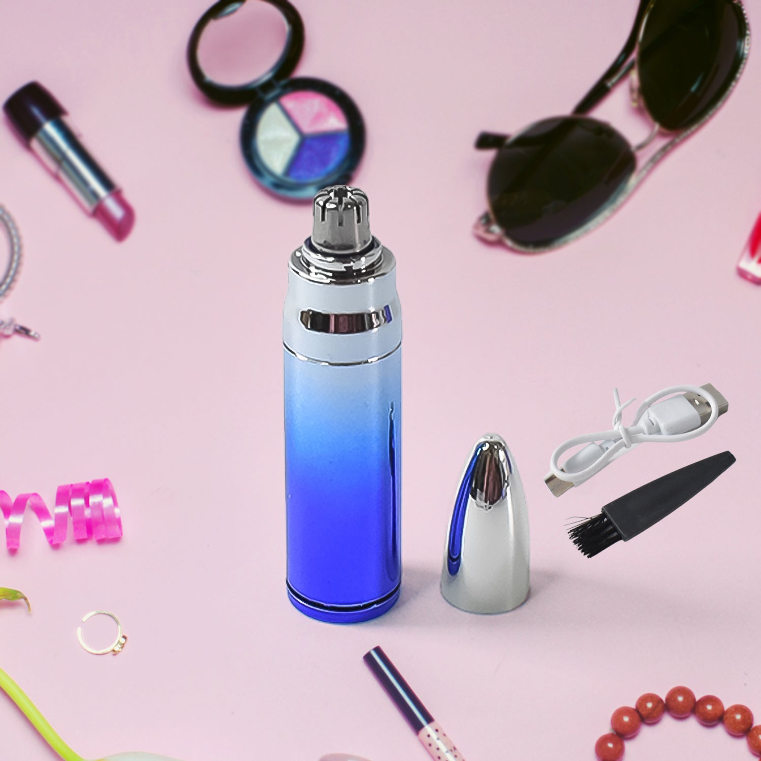 01_d3cb5c85-4a62-479c-8754-4a5303b9e189 Nose Hair Trimmer for Men & Women, Electric Nose Ear Eyebrow Hair Clipper (1 Pc), Hair accessories - Image 1