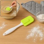 Silicone Cooking Spatula for Baking (1 Pc / 18 Cm / Mix Color)