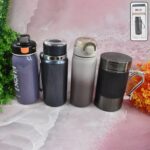 Stainless Steel Water Bottles Approx 600ML (Mix Design & Color / 1 Pc) - Image 7