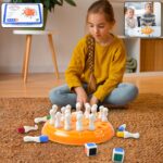 Plastic Brain Teaser Memory Chess Game (1 Set)