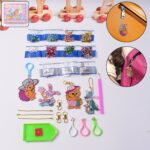 Cartoon Painting Keychain Craft Kit