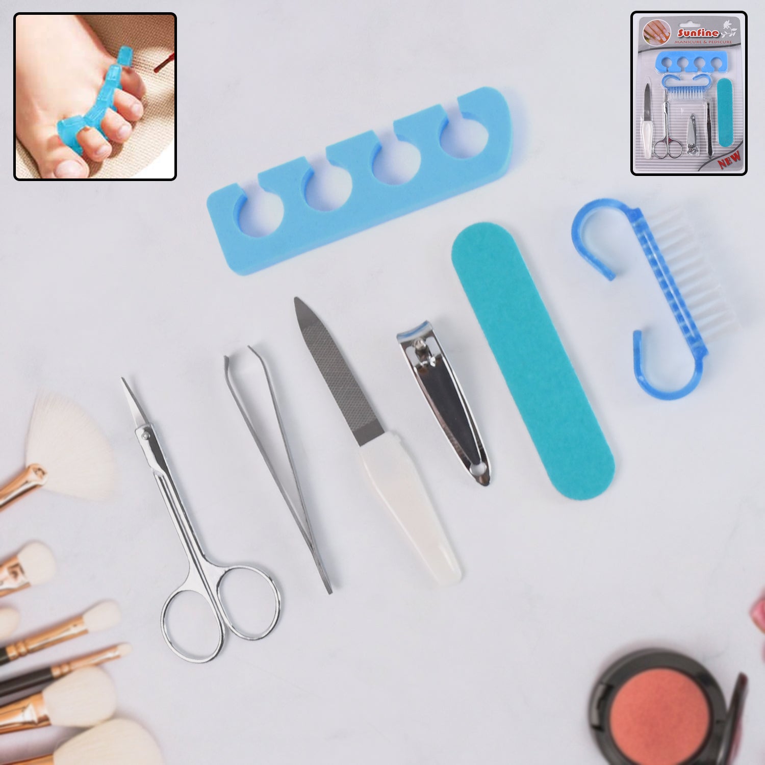 01_ebe0b833-15a2-46fc-a0b8-727d5de34ec2 7 in 1 Manicure set Tool Kit (7 Pcs Set) - Image 1