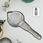 Heavy-Duty Stainless Steel Fine Mesh Tea Strainer (1 Pc)