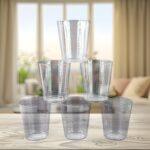 Apex Pyramid Ringo Plastic Glass – 300ml Approx | Durable, Crystal-Clear Tumbler - Image 6