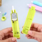 Electric Eraser Kit Automatic Pencil Eraser Battery Operated with 12 Eraser Refills - Image 3