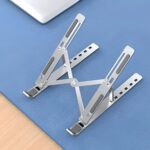 Home Foldable Height Adjustable Laptop Stand (1 Pc) - Image 3