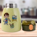 Vacuum Insulation Flask Bottle with Straw for Sports Adult Children (Approx 480ml) - Image 7