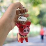 Cute Pig Keyring Keychain (1 Pc) - Image 6