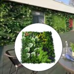 Artificial Plants Wall Topiary Wall Greenery Mat Wall Backdrop Decor (1 Pc Mix Design) - Image 3