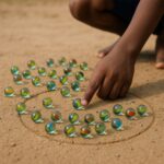 Glass Marbles for Kids Approx 35 (35 in 1) - Image 6