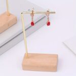Small Jewellery Display Stand Metal Rack Holder Earrings (1 Pc) - Image 4
