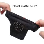 Black Toddler Wool Knit Leg Warmer (Knee Guard) - Image 6