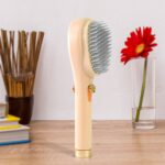 Self-Cleaning Anti-Static Massage Comb (1 Pc) - Image 3