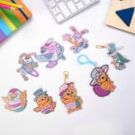Cartoon Painting Keychain Craft Kit - Image 6