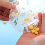 7-Sided Portable Pill Box Medicine Planner Small case - Image 2