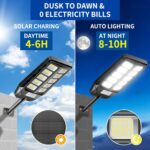 High-Powered Solar LED Street Light with Motion Sensor & Remote Control - Image 6