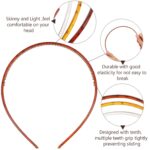Plastic Simple Headbands Comb Headbands Hairbands (1 Pc) - Image 3
