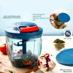 Apex Speed-X Hand-Powered Vegetable Chopper (1000 ML) - Image 4