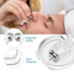 Anti Snore device for men and woman Silicone Magnetic Nose Clip For heavy Snoring sleeper, Snore Stopper, Anti Snoring Device (1 Pc) - Image 5