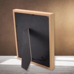 Creative Solid Wooden Photo Frame (Mix Design & Size / 1Pc) - Image 3