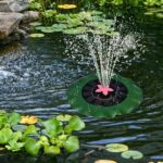 Decorative Solar-Powered Floating Water Fountain Pump - Image 6