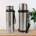 Stainless Steel Insulated Vacuum Bottle (1200ml Approx / Mix Color / 1 Pc) - Image 3