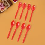 Reusable Home Dining Plastic Spoons (8 Pc) - Image 6