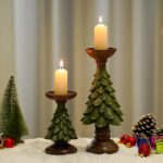 Christmas Tree Candleholder Candlestick Decorative for Home - Image 4