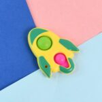 Rocket Shaped Dimple Keychain Toy (1 Pc) - Image 4