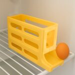3-Layer Rolling Egg Storage Rack Dispenser (1 Pc) - Image 6