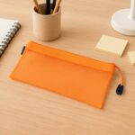 Zipper Mesh Pouch Multipurpose Travel Bag for Cosmetics Makeup Offices Supplies - Image 4