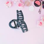 Plastic Hair Clamp Grip, Simple Matte Hair Barrette Clamp (1 Pc)