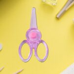 Plastic Child-Safe Scissor (1 Pc / Mix Color) - Image 3