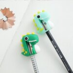 Dinosaur 2 in 1 Cute Eraser with Pencil Sharpener (1 Pc) - Image 6