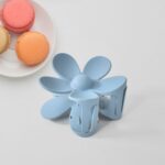 Flower Hair Clips Large Claws Hair Clips Flower Hair Clips (1 Pc) - Image 3