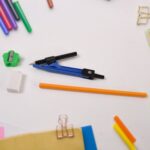 9 in 1 Stationery Set for School Student Office, Draft Rulers - Image 3