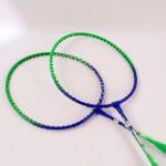 2 Pc Lightweight Kids Badminton Racket Set with Carry Bag - Image 6
