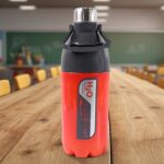 Plastic Sports Bottle Insulated, Leakproof, BPA-Free (1400ml / Mix Colour) - Image 3