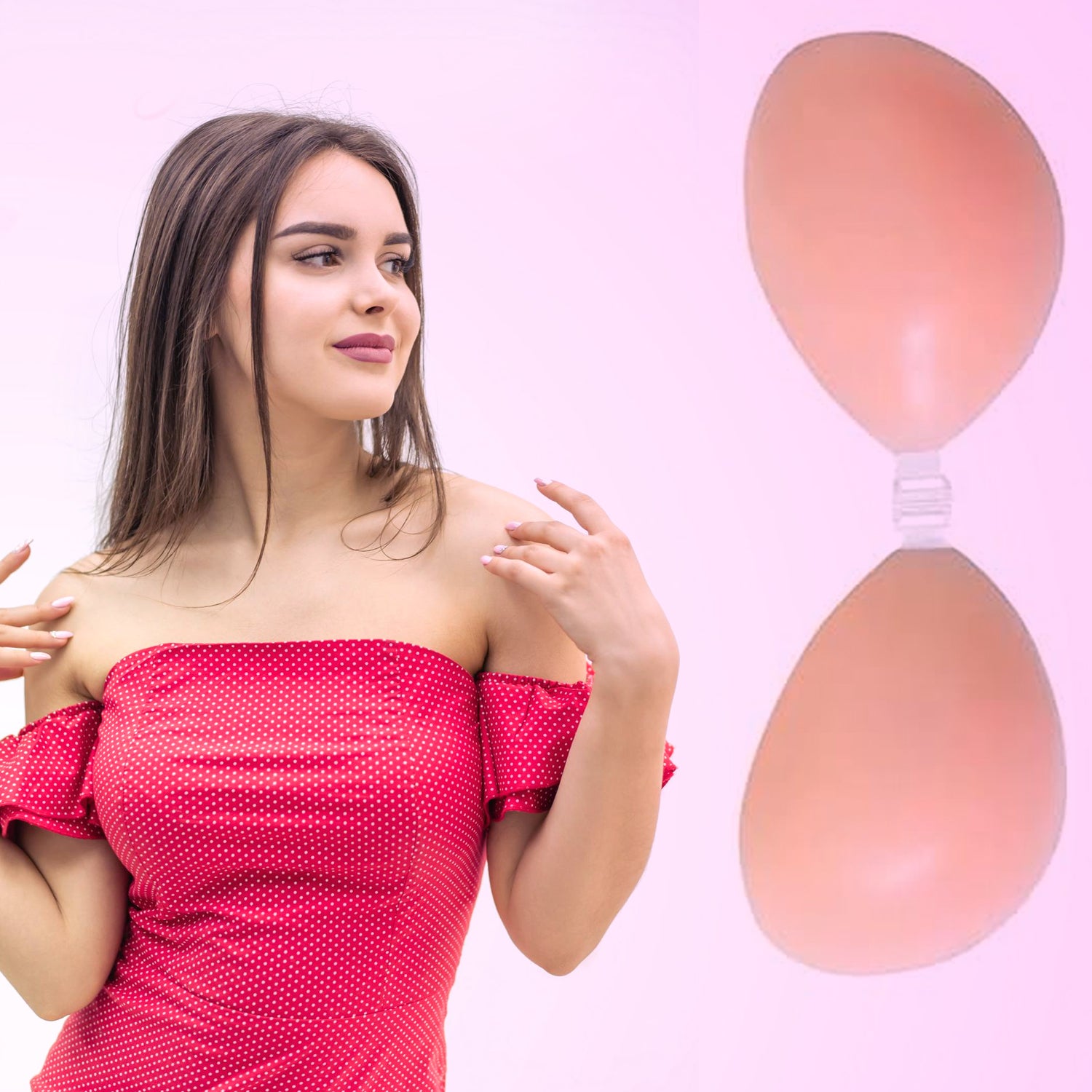 02_79e10b39-2715-4f55-82a9-31161eb542e9 Self-Adhesive Backless Strapless Push-Up Bra (1 Pc) - Image 1