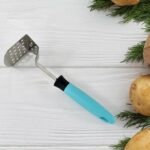 Apex L-Handle Stainless Steel Potato Masher Ergonomic Grip (1 Pc) - Image 3