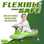 Premium Kids Play Swing Car Kids Ride on Toy (1 Pc / Mix Color) - Image 4