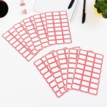 Multipurpose Writable Blank Label Sticker Sheets (1 Sheet) - Image 2