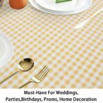 Reusable Table Cloth / Cover for Dining Picnic (160×160 Cm / 1 Pc) - Image 6