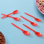 Reusable Food-Grade Plastic Spoons (10 Pc) - Image 7