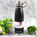 Stainless Steel Vaccum Insulation Water Bottle (1000ml Approx / Mix Design) - Image 4