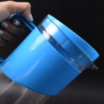 Transparent Stylish Premium Jug with Elegant Handle (2000 ML Jug Approx & 4 Pcs Plastic Glass) - Image 5
